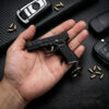 keychain gun (4-2) Holriaye Gun Keychain with Holster