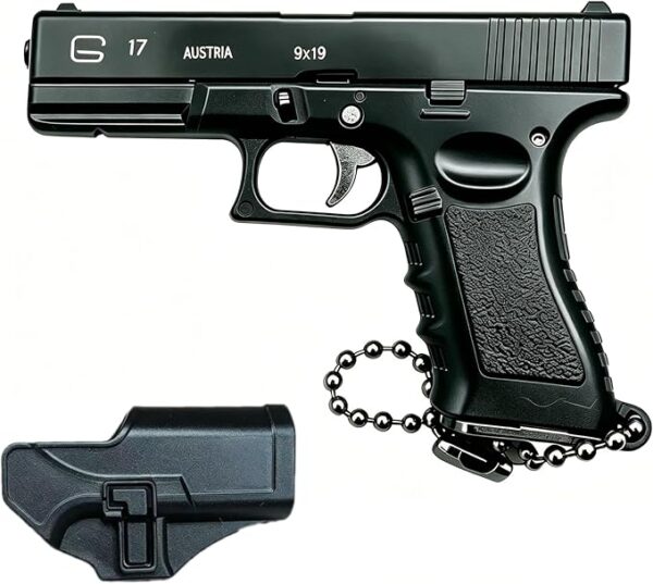Mini Gun Keychain with Holster