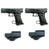 Mini Gun Keychain with Holster